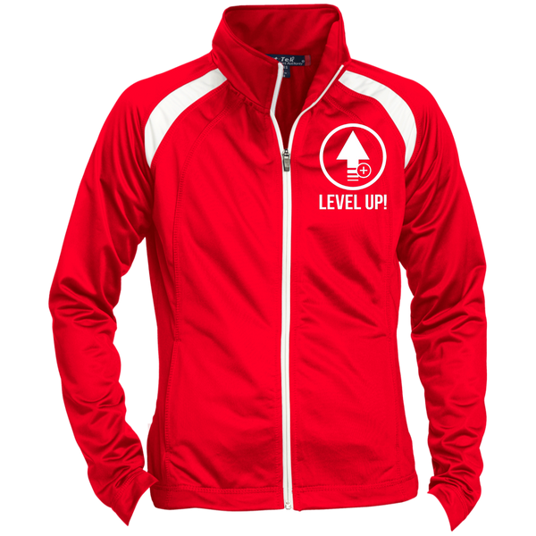 Level Up Ladies' Raglan Sleeve Warmup Jacket