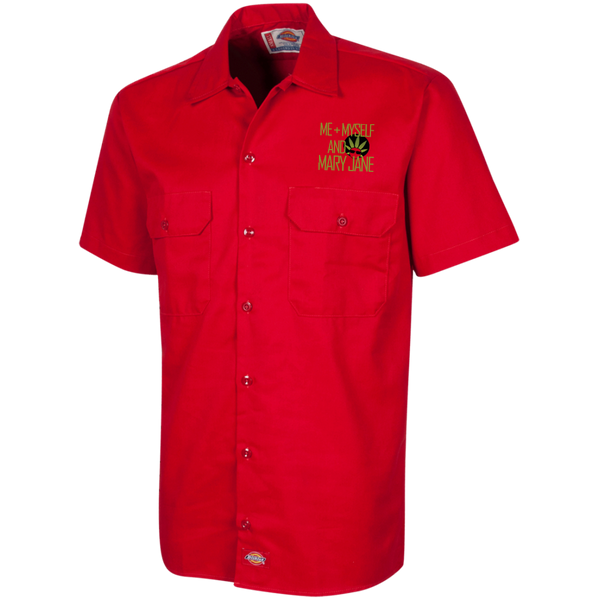 Me, Myself and Mary Jane Men's Short Sleeve Workshirt