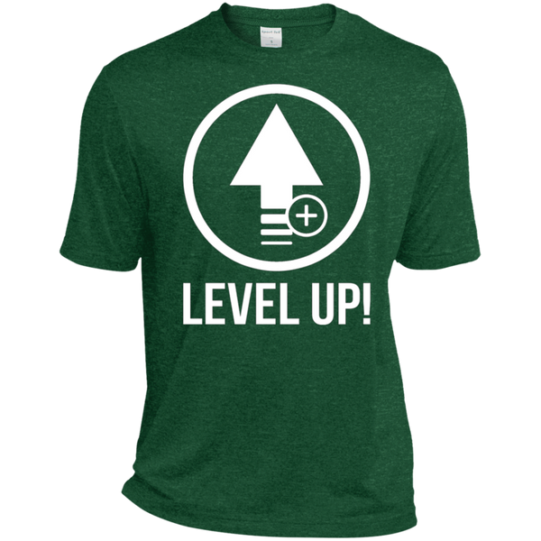 Level Up Tall Heather Dri-Fit Moisture-Wicking T-Shirt