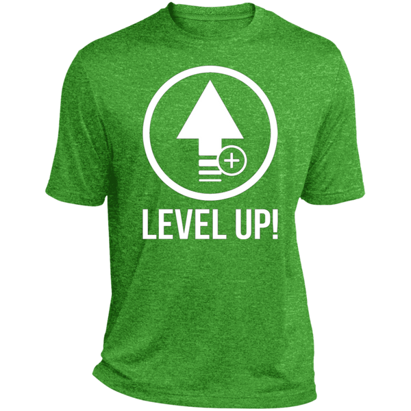 Level Up Heather Dri-Fit Moisture-Wicking T-Shirt