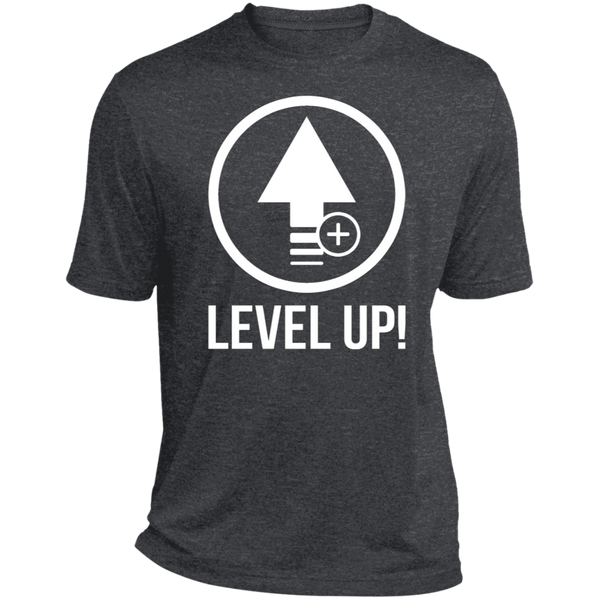 Level Up Heather Dri-Fit Moisture-Wicking T-Shirt