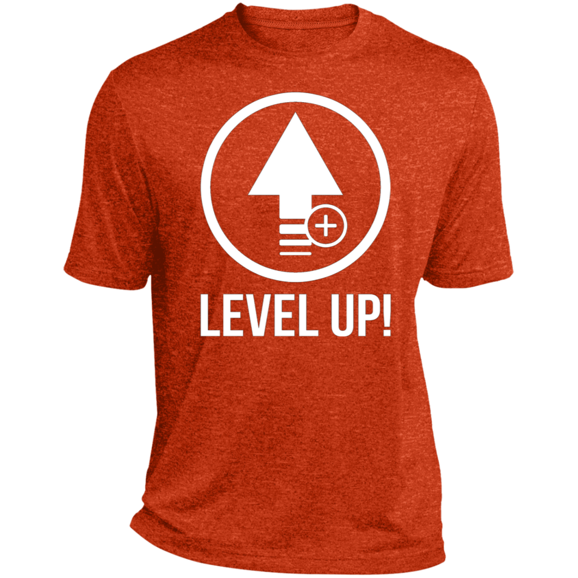 Level Up Heather Dri-Fit Moisture-Wicking T-Shirt