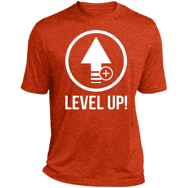 Level Up Heather Dri-Fit Moisture-Wicking T-Shirt