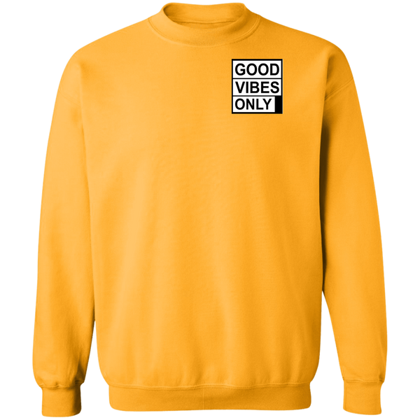 Good Vibes Only Crewneck Pullover Sweatshirt