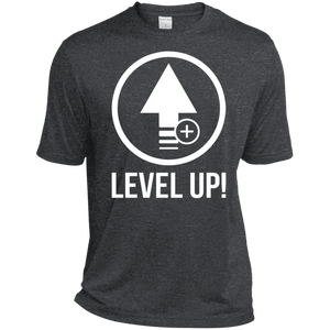 Level Up Tall Heather Dri-Fit Moisture-Wicking T-Shirt