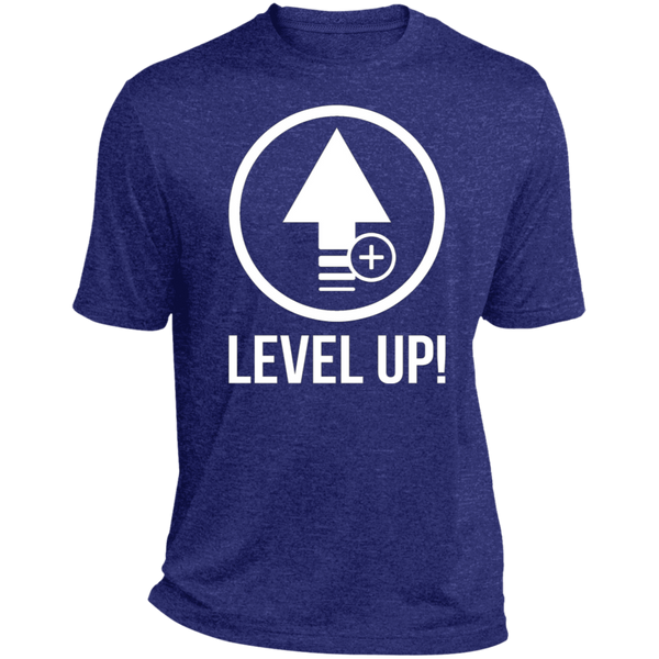 Level Up Heather Dri-Fit Moisture-Wicking T-Shirt