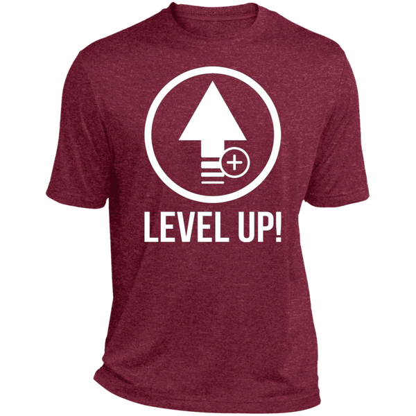 Level Up Heather Dri-Fit Moisture-Wicking T-Shirt