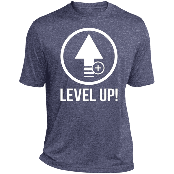 Level Up Heather Dri-Fit Moisture-Wicking T-Shirt