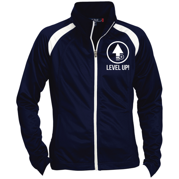 Level Up Ladies' Raglan Sleeve Warmup Jacket