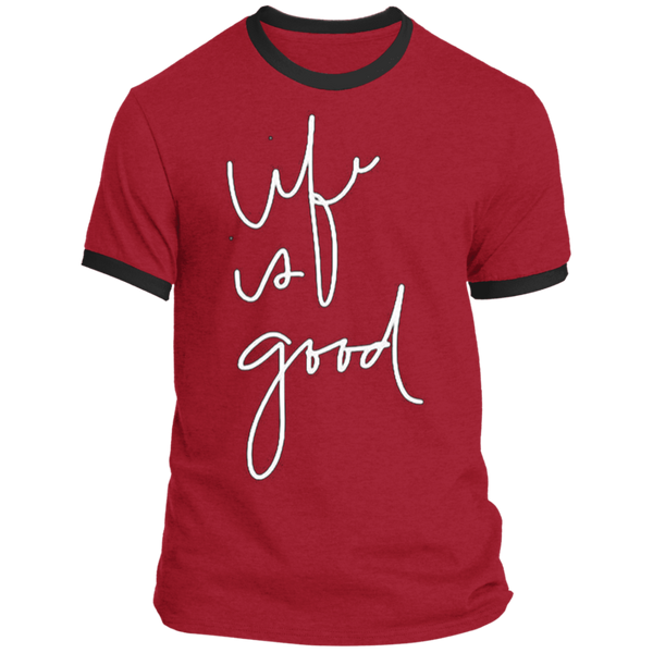 Life is Good Ringer Tee