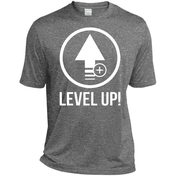 Level Up Tall Heather Dri-Fit Moisture-Wicking T-Shirt