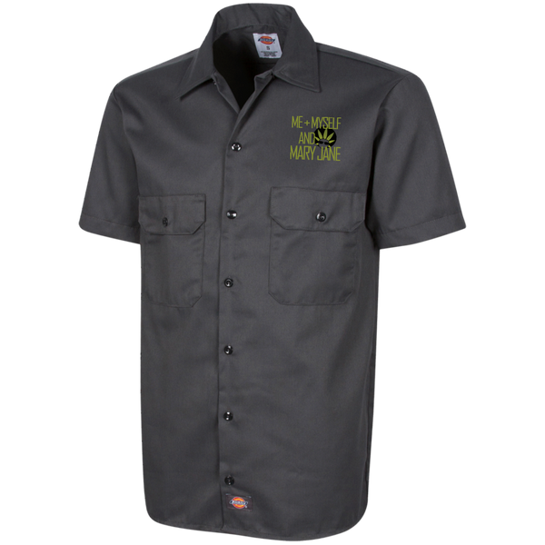 Me, Myself and Mary Jane Men's Short Sleeve Workshirt